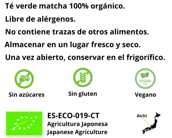 Té Matcha ceremonial premium